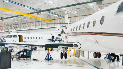 Thumbnail of Gulfstream Maintenance Hangar